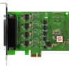 PCI Express, Serial Communication Board with 8 RS-232 ports Includes one CA-PC62M D-Sub connectorICP DAS